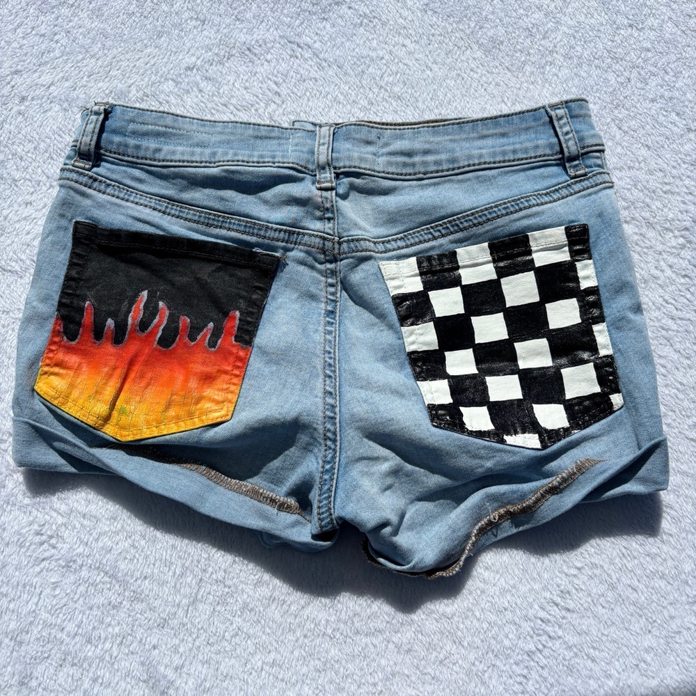 PacSun Light Blue Denim Shorts
